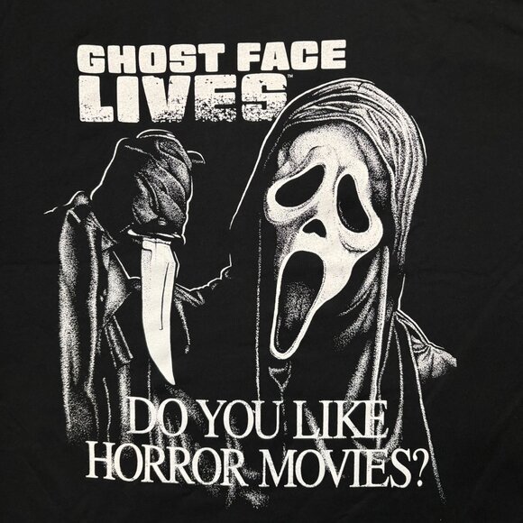 Scream Ghostface Lives Horror Oversized Tee XXL - Picture 2 of 4